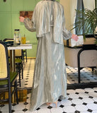 Silk Satin Kimono Cardigan Robe Outwear