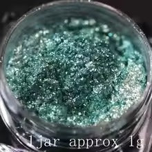 Green Glitter Shimmer Eye Shadow
